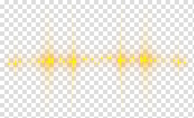 yellow light , Angle Pattern, Light yellow particle effect transparent background PNG clipart