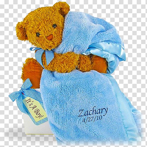 Teddy bear Diaper Blue Gift, bear transparent background PNG clipart