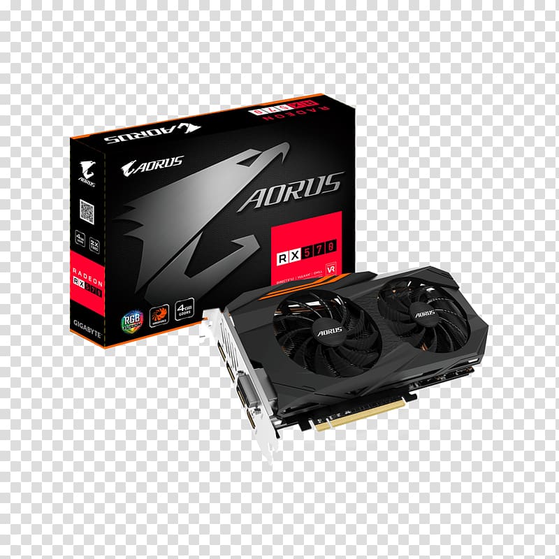Graphics Cards & Video Adapters AMD Radeon 500 series GDDR5 SDRAM AMD Radeon 400 series, Gd transparent background PNG clipart