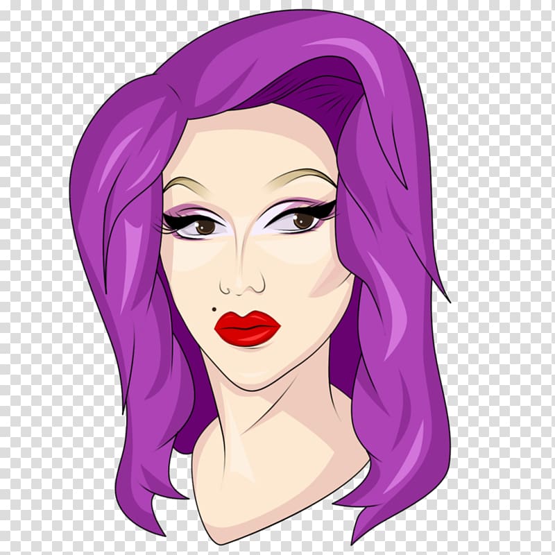 RuPaul's Drag Race, Season 7 Drag queen Nose Lip, Violet Chachki transparent background PNG clipart