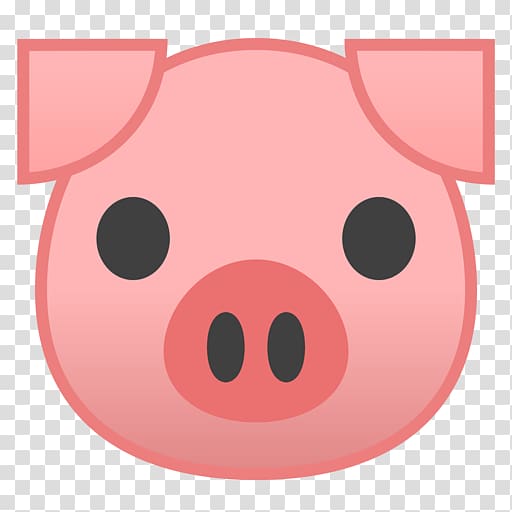 Domestic pig Emoji Computer Icons , oreo transparent background PNG clipart