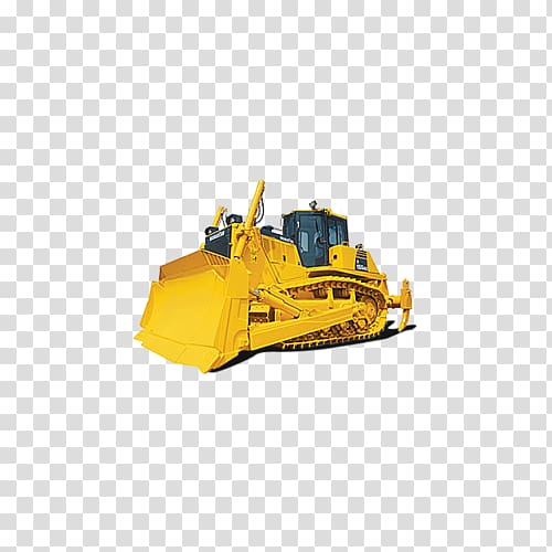Komatsu Limited Bulldozer Caterpillar Inc. Heavy equipment Architectural engineering, Construction bulldozer transparent background PNG clipart