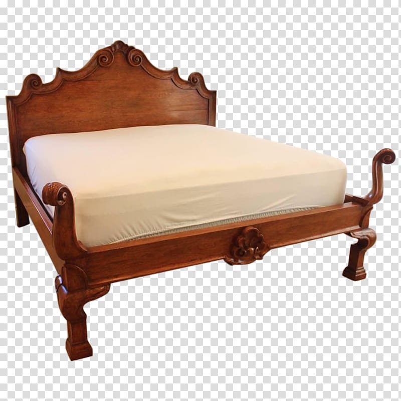 Bed frame Mattress Bed size Comforter, king bed transparent background PNG clipart