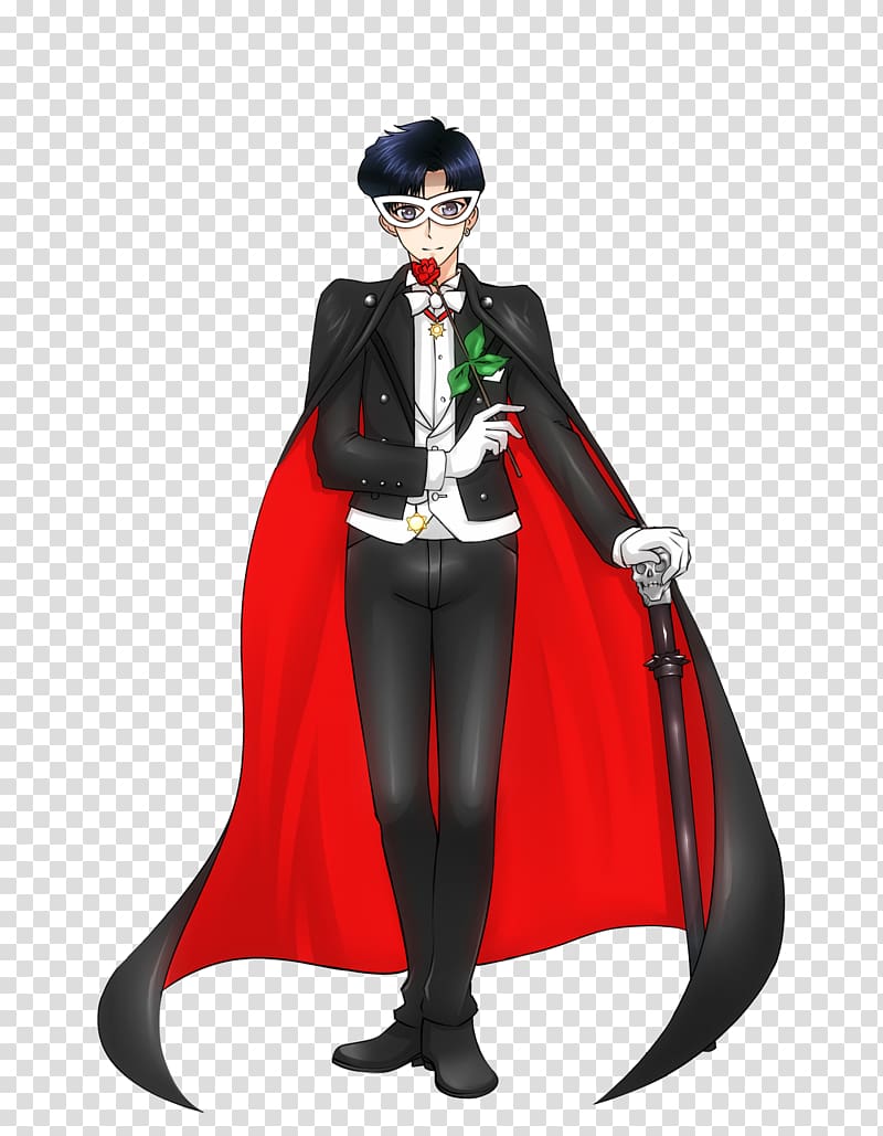 Tuxedo Mask Queen of Hearts Costume Sailor Mars Sailor Jupiter, tuxedo transparent background PNG clipart