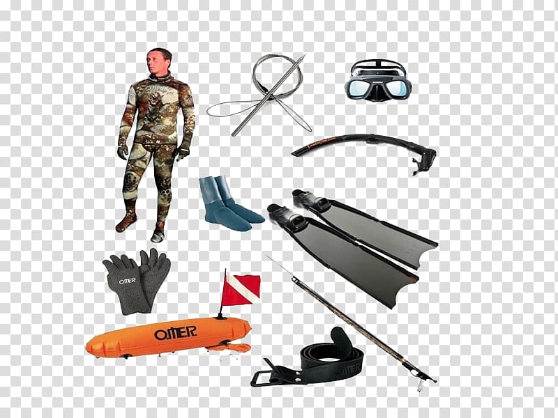 Easydivers Speargun Underwater diving Sea Clothing Accessories, spearfishing gear transparent background PNG clipart