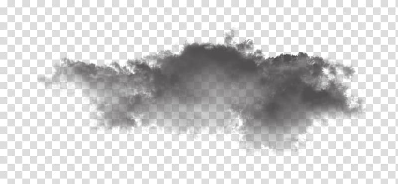 Black clouds, smoke illustration transparent background PNG clipart