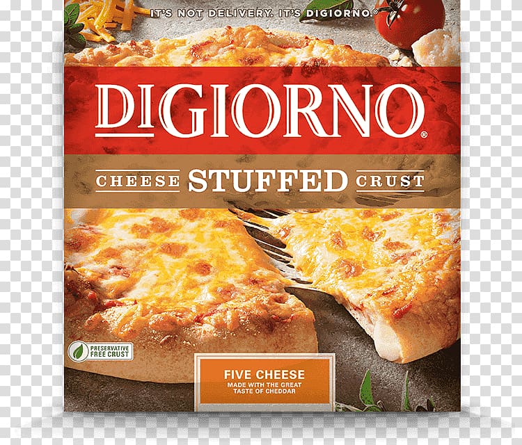 Pizza cheese DiGiorno Cheese Stuffed Crust Pepperoni Stuffed crust pizza, pizza transparent background PNG clipart