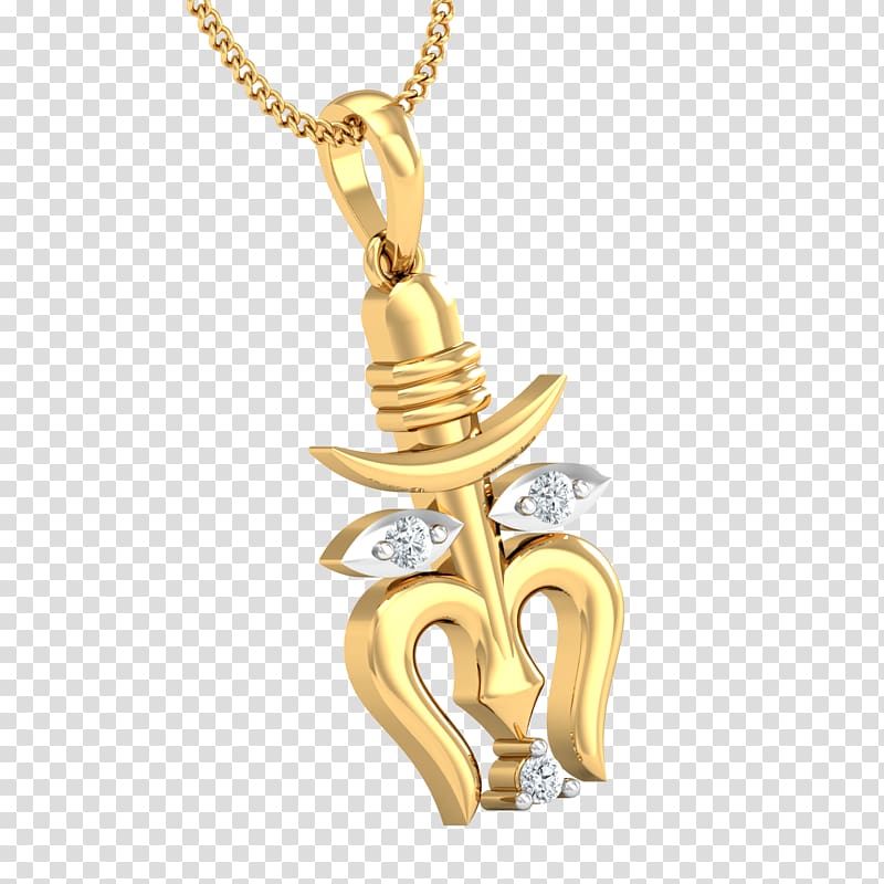Charms & Pendants Jewellery Necklace Gold Locket, shiv transparent background PNG clipart