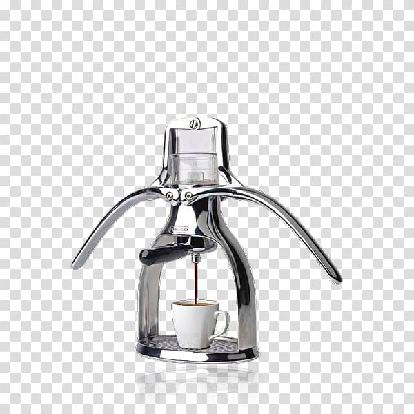 Espresso Machines Coffee Moka pot Cafe, Coffee transparent background PNG clipart