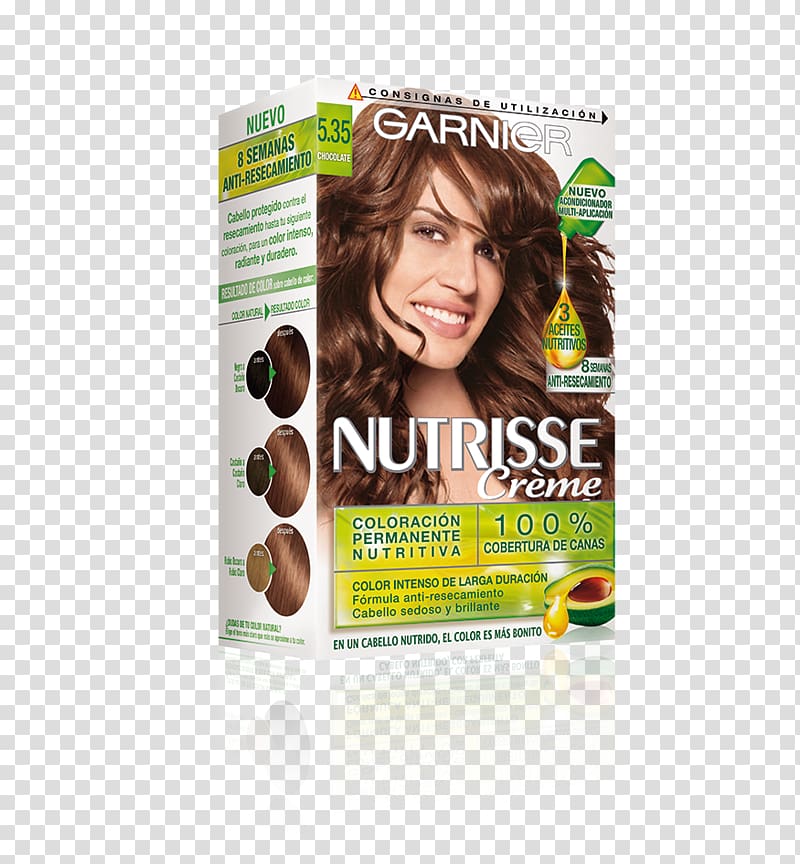 Dye Garnier Hair coloring, garnier transparent background PNG clipart