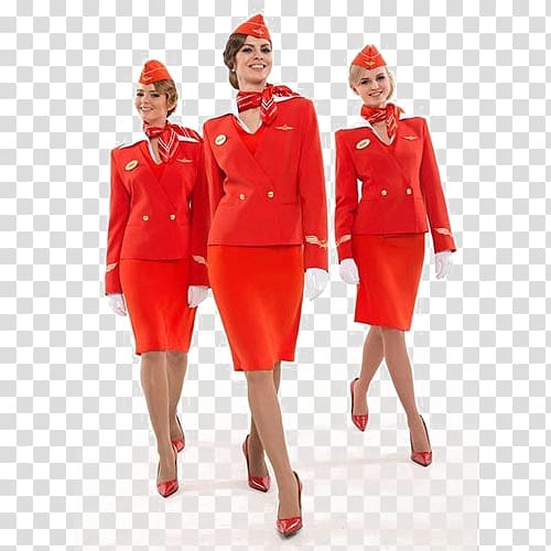 Air travel Flight attendant Uniform Airline, AirHostess transparent background PNG clipart