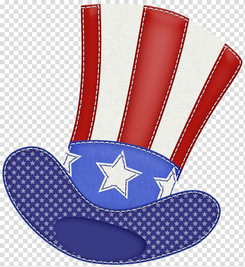 red, blue, and white Uncle Sam hat art, Circle Gradient , Patriotic Hat transparent background PNG clipart