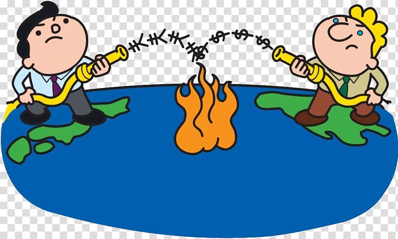 Cartoon Comics Illustration, Fire man transparent background PNG clipart