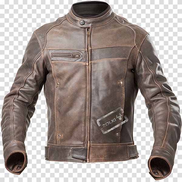 Blouson Motorcycle Leather jacket Leather jacket, Moto Vintage transparent background PNG clipart