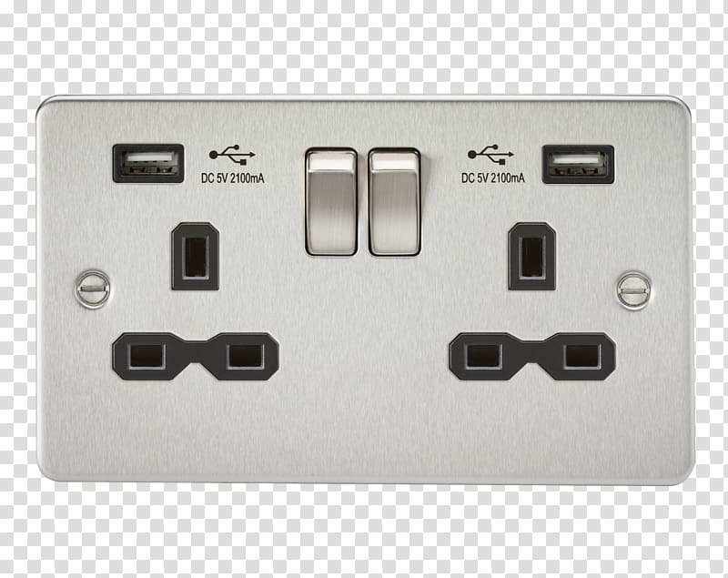 Battery charger AC power plugs and sockets Electrical Switches Latching relay USB, USB transparent background PNG clipart