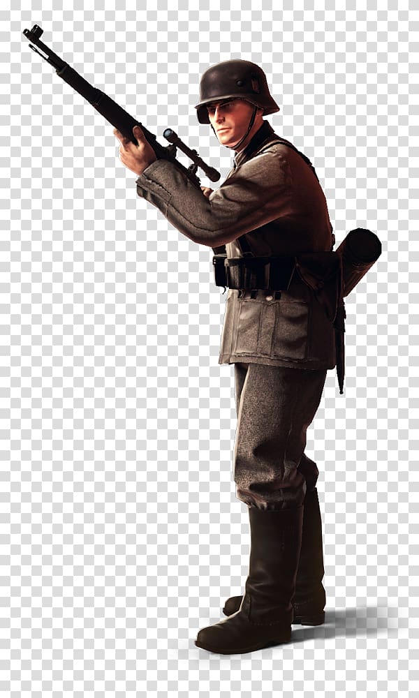 Soldier Infantry Army officer Firearm Karabiner 98k, Soldier transparent background PNG clipart