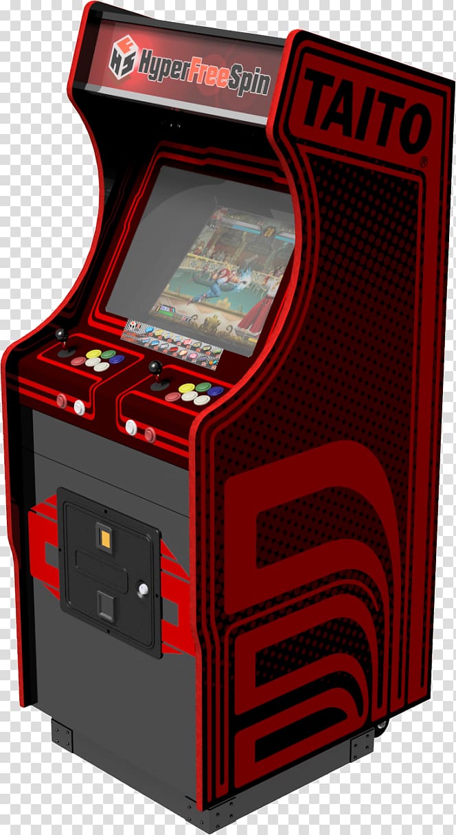 Space Invaders Extreme 2 Elevator Action Qix Arcade cabinet Taito, pac man transparent background PNG clipart