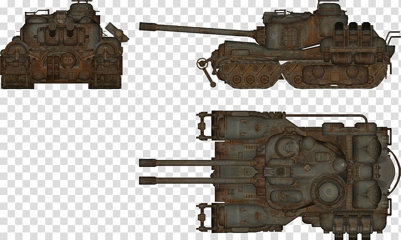Tank Fallout 4 Gun turret Self-propelled artillery Firearm, fallout transparent background PNG clipart