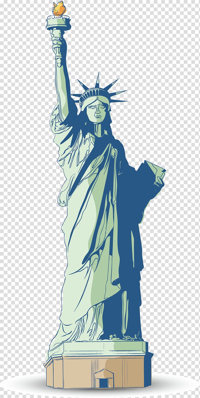 Statue of Liberty , Statue of Liberty transparent background PNG clipart