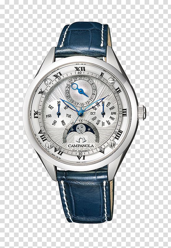 Astron Citizen Holdings Watch カンパノラ ATTESA, watch transparent background PNG clipart