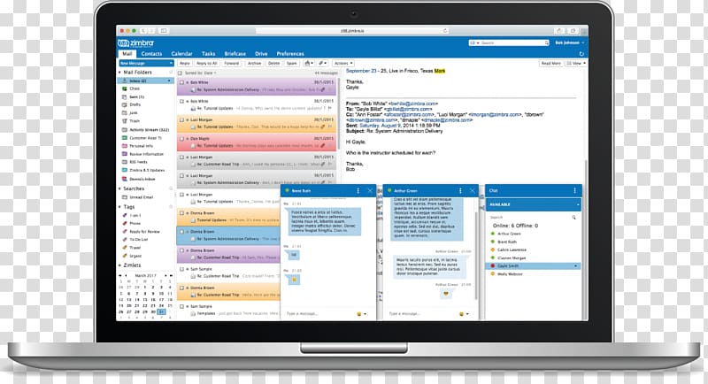 Zimbra CentOS Collaborative software Open-source model System, others transparent background PNG clipart