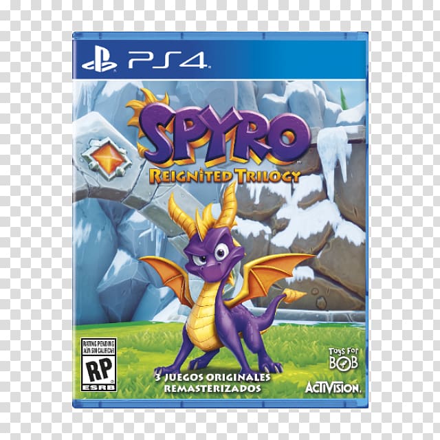 Spyro Reignited Trilogy Spyro the Dragon PlayStation Spyro: Attack of the Rhynocs Video game, Playstation transparent background PNG clipart