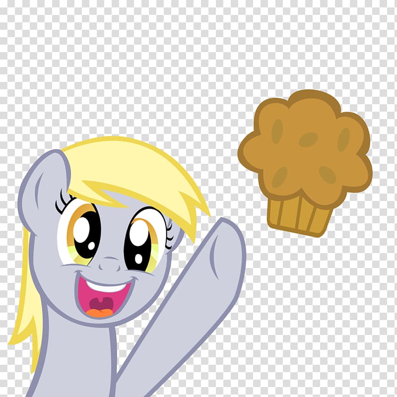 Cartoon Derpy Hooves Muffin Drawing, comic expressions transparent background PNG clipart