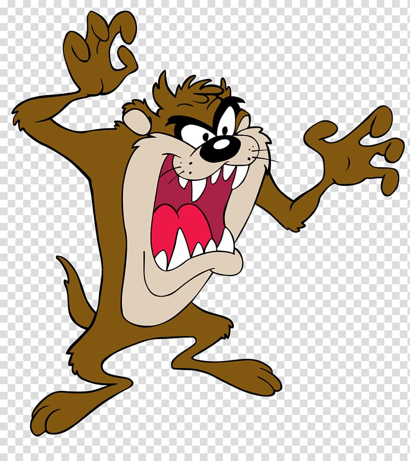 Tasmanian devil Looney Tunes Devil facial tumour disease Cartoon, Taz transparent background PNG clipart