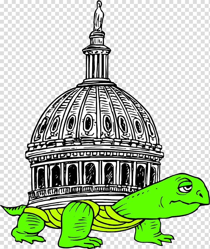 Painted turtle Tortoise, painted turtle with a castle transparent background PNG clipart