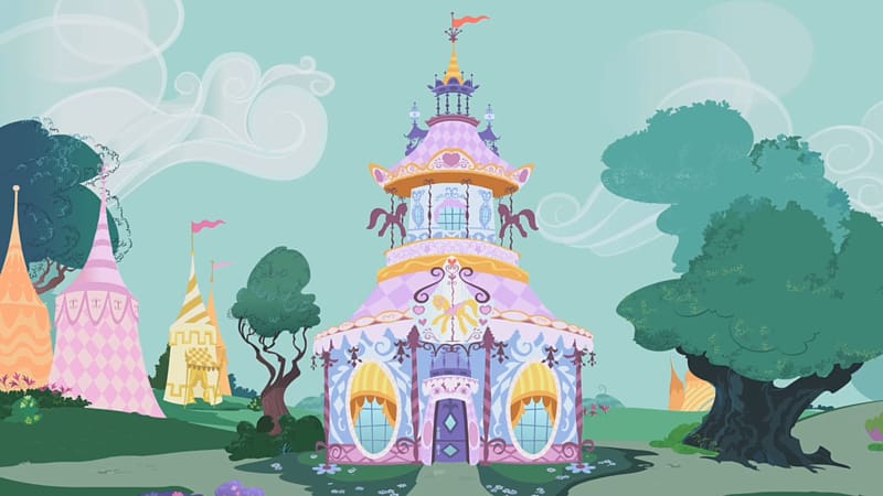 Rarity Rainbow Dash Pinkie Pie Applejack Pony, Carousel transparent background PNG clipart