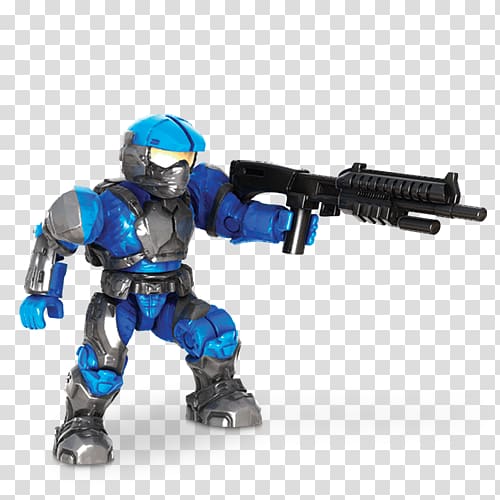 Mega Brands Halo 4 Halo 3: ODST Blue team Construx, toy transparent background PNG clipart