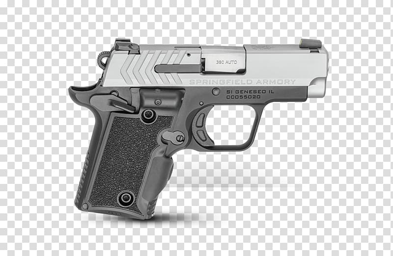 Springfield Armory, Inc. .380 ACP Springfield Armory 911 Pistol, .380 ACP transparent background PNG clipart