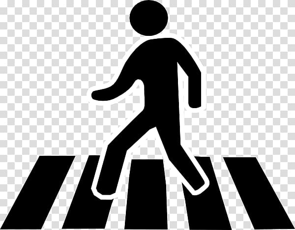 Traffic sign Symbol , Man Walking transparent background PNG clipart