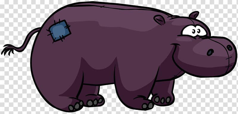 The Hippopotamus Pig El hipopótamo Bear, pig transparent background PNG clipart