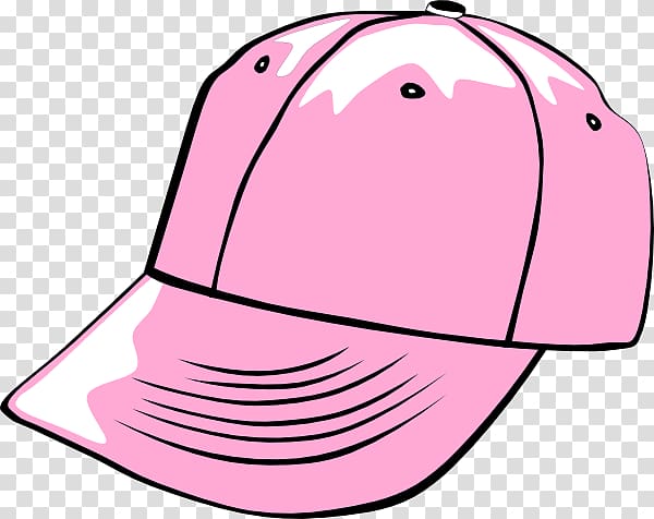 Baseball cap Hat , Pink Base transparent background PNG clipart