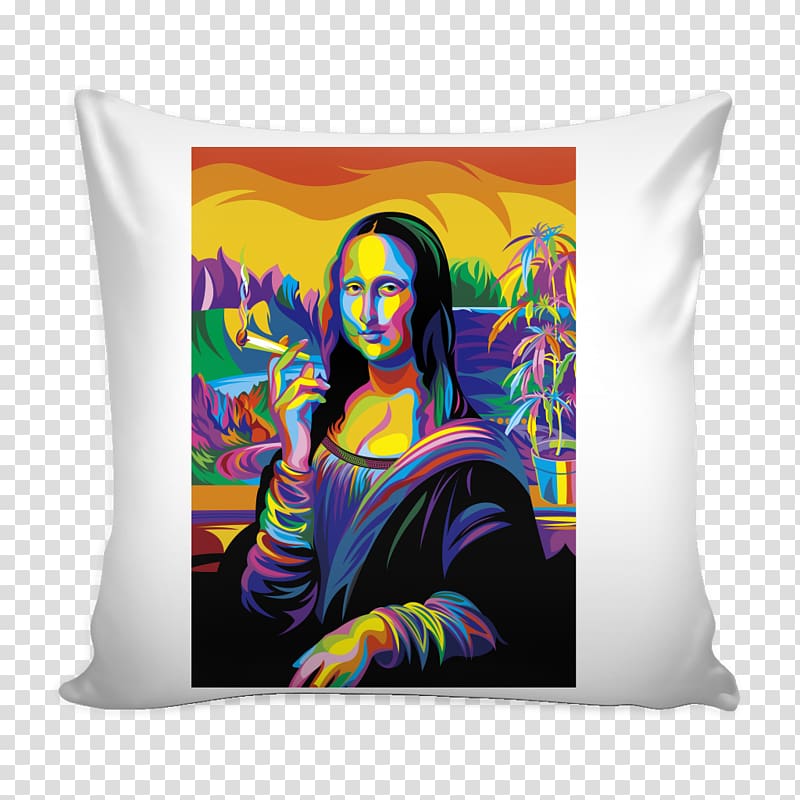 Mona Lisa Painting Gallery wrap Canvas print, painting transparent background PNG clipart