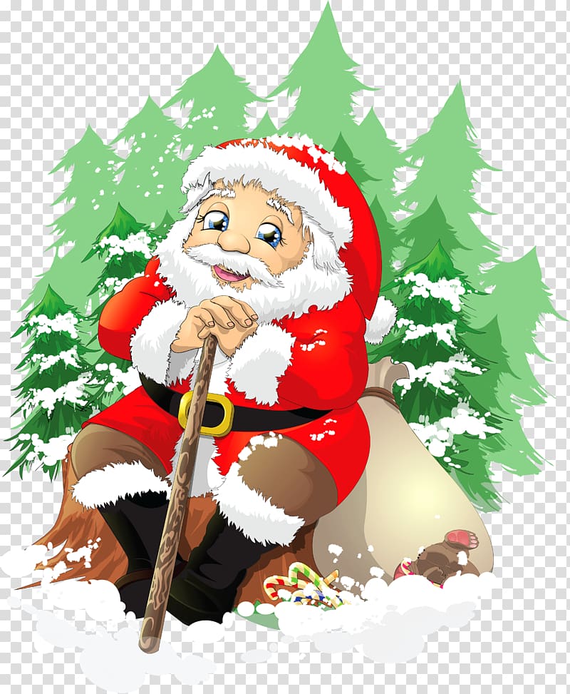 Ded Moroz Santa Claus , Santa transparent background PNG clipart