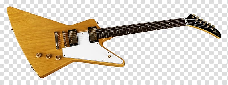 Electric guitar Gibson Explorer Gibson Flying V Gibson Les Paul Epiphone, Gibson Explorer transparent background PNG clipart