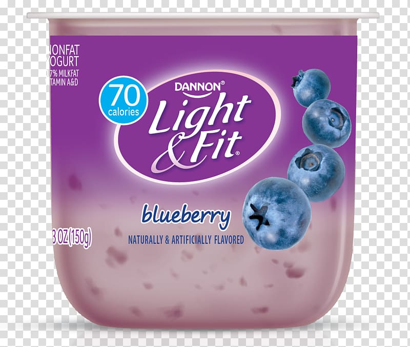 Yoghurt Danone Greek cuisine Greek yogurt Activia, blueberry transparent background PNG clipart