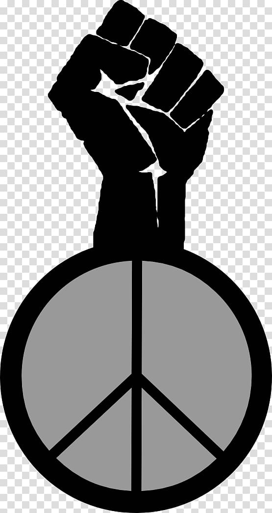 Peace symbols Fist Flower power , Of People On The Computer transparent background PNG clipart