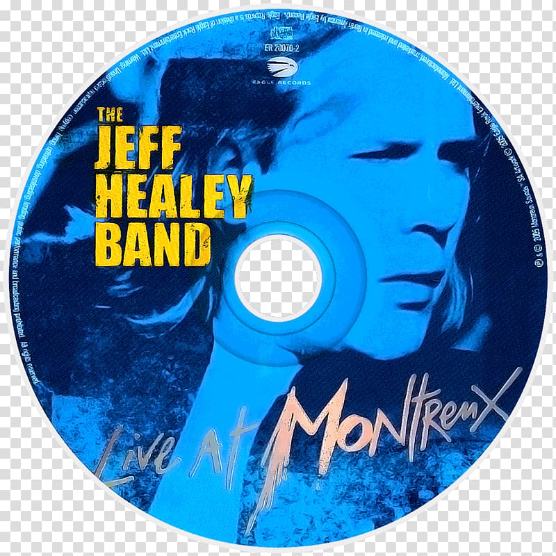 Compact disc Montreux Jazz Festival Live at Montreux 1999 The Jeff Healey Band, live band transparent background PNG clipart