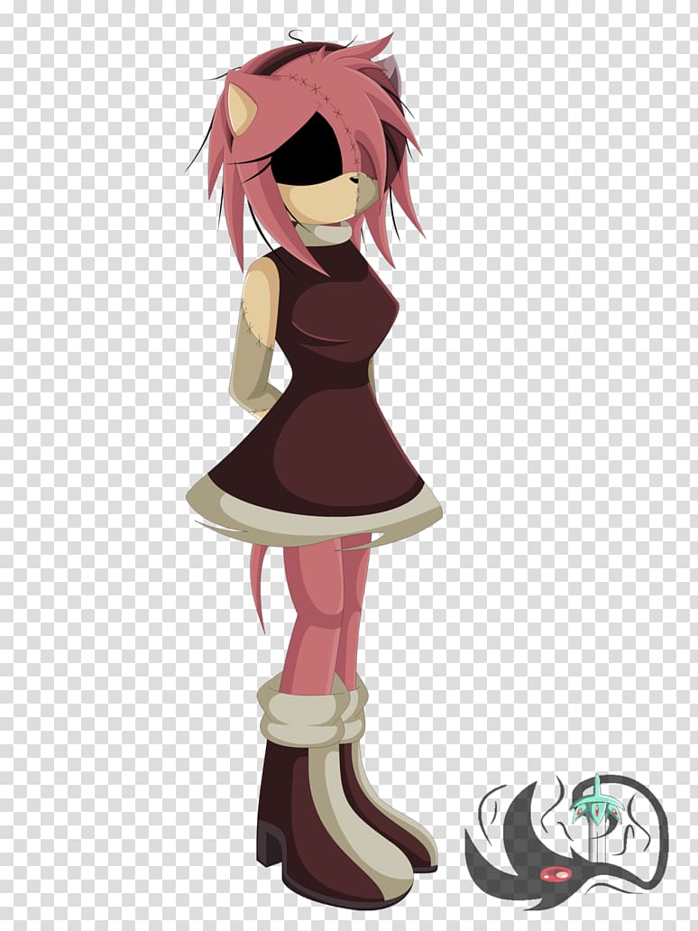 Amy Rose Character, amy transparent background PNG clipart