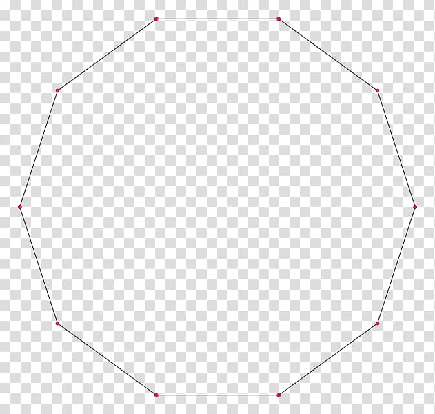 Hendecagon Regular polygon Point Circle, circle transparent background PNG clipart
