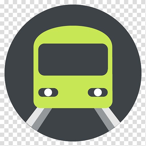 Rapid transit Emoji Train Transport Transit map, Emoji transparent background PNG clipart