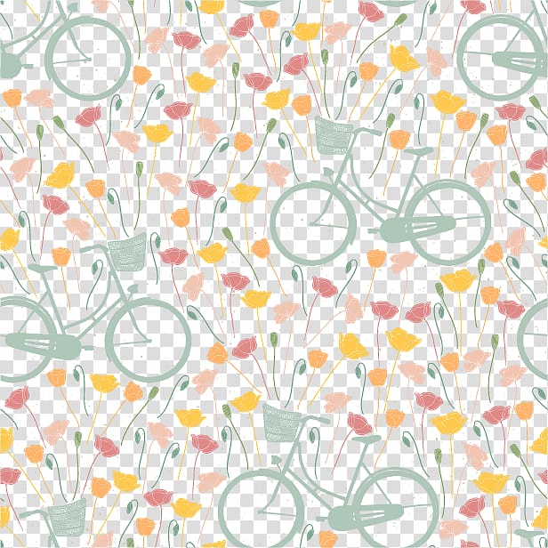 Bicycle iPhone 5 Pattern, bike transparent background PNG clipart