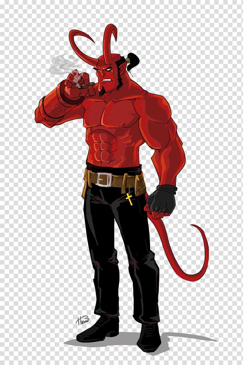 Hellboy: The Science of Evil East Bromwich Hellboy Animated Comic book, hellboy transparent background PNG clipart