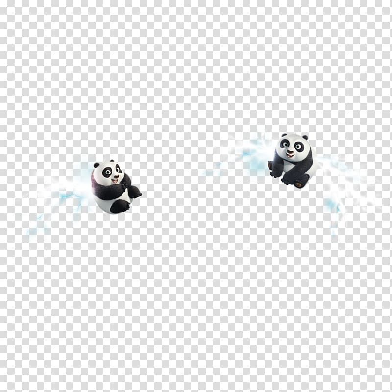 Giant panda Red panda Cuteness, Clouds Giant Panda transparent background PNG clipart