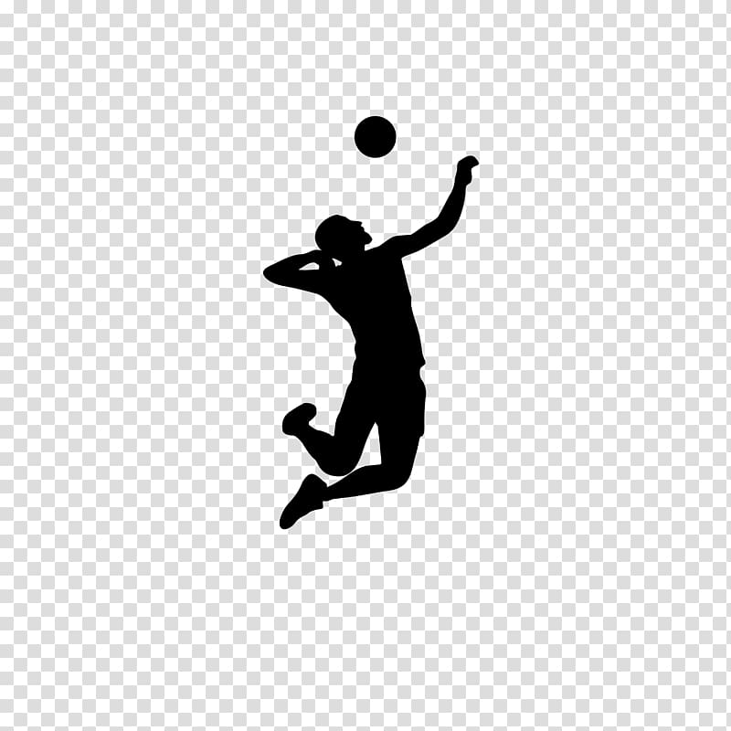 Volleyball Field of Dreams Activity Center Silhouette, Women\'s volleyball silhouette figures transparent background PNG clipart