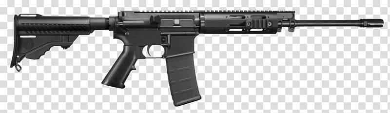 DPMS Panther Arms Firearm AR-15 style rifle Handguard Cartridge, ak 47 transparent background PNG clipart
