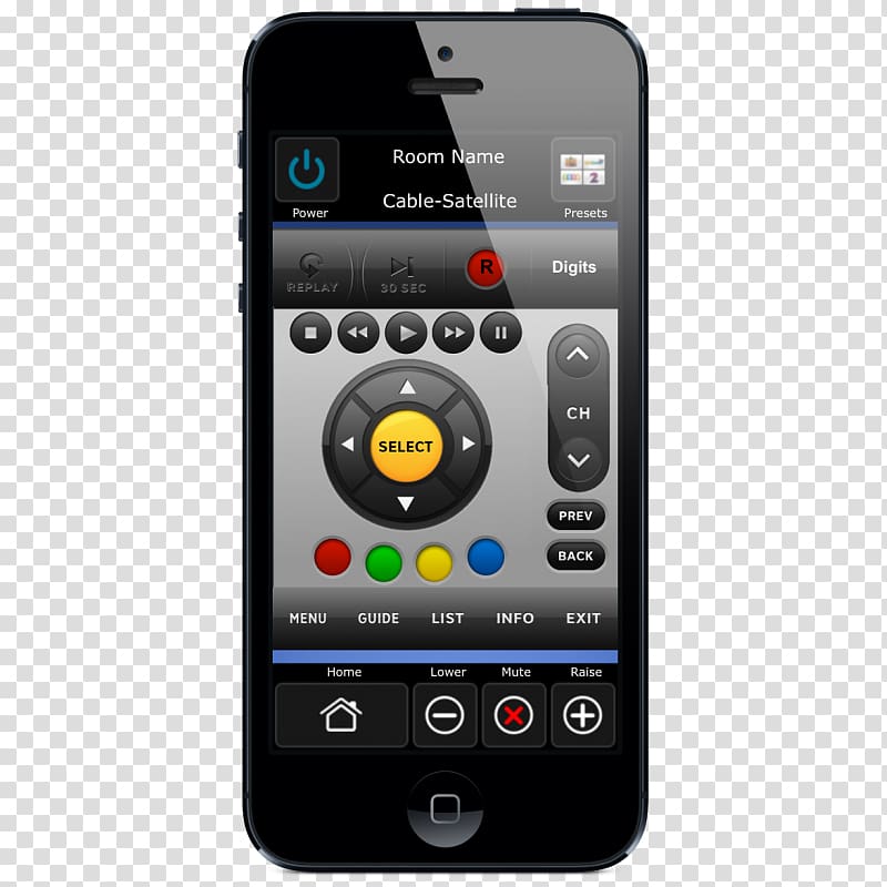 Feature phone Remote Controls Smartphone DIRECTV Digital Video Recorders, smartphone transparent background PNG clipart